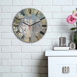 Wallity Reloj Decorativo de MDF Multicolor 3030MS-079